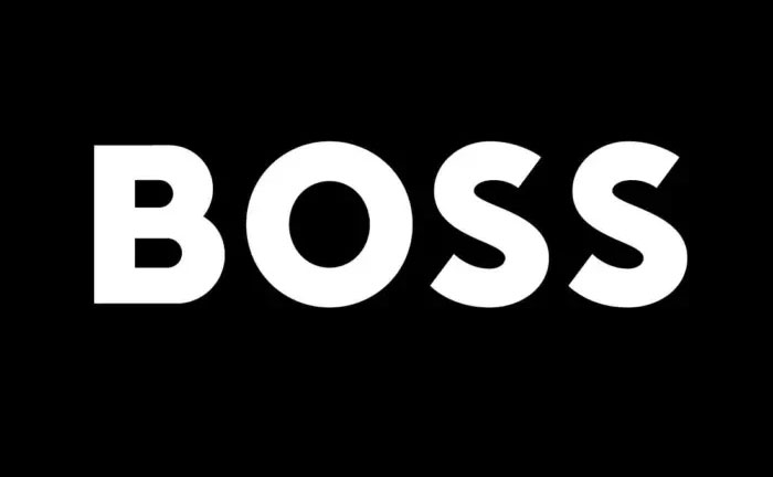 BOSS品牌启用无衬线字体标志